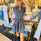 ELAN JULIA DENIM DRESS