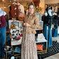 THML TIERED CHEETAH PRINT MAXI DRESS
