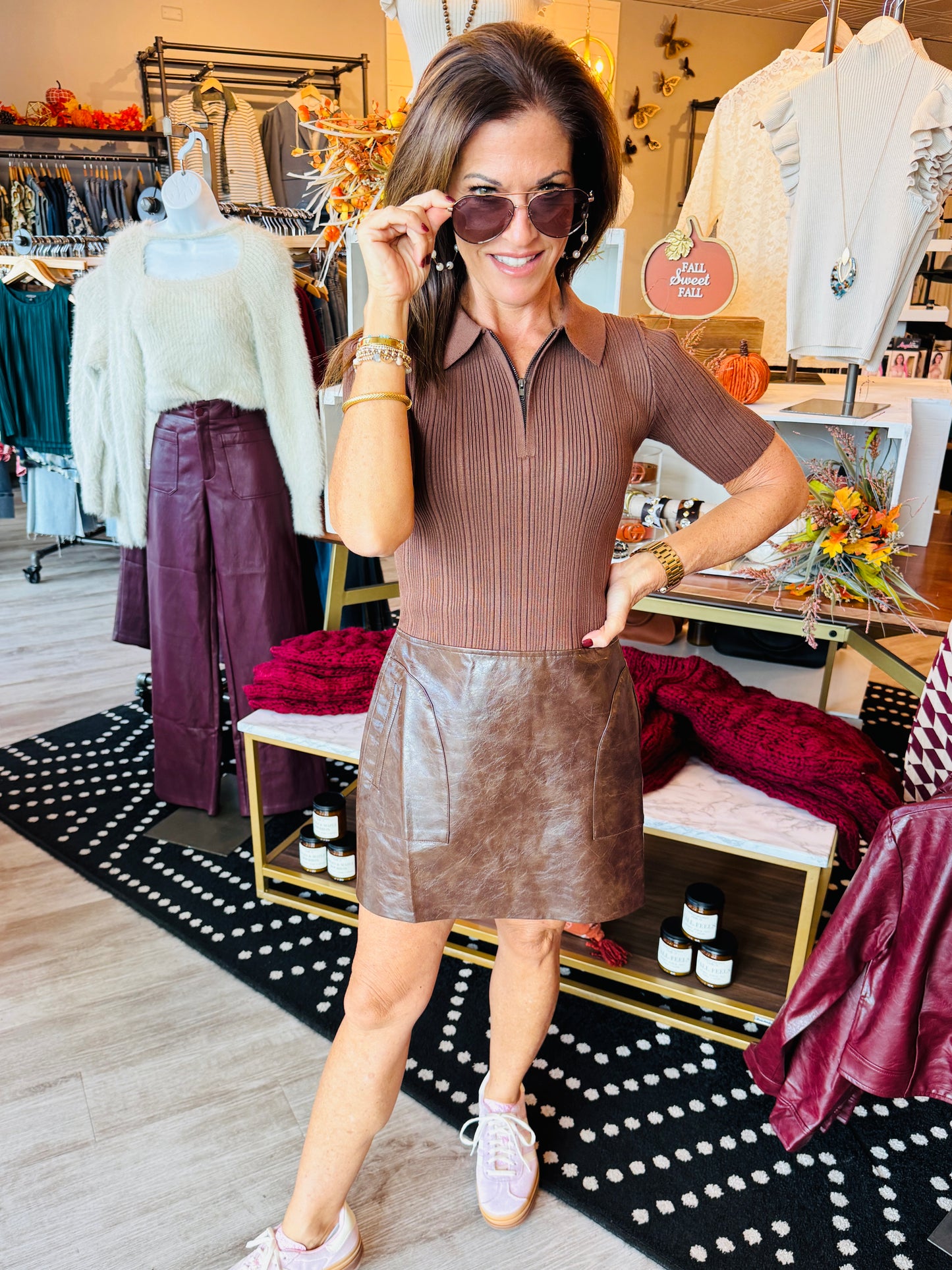 LUCY PARIS KIKI MIXED MEDIA DRESS