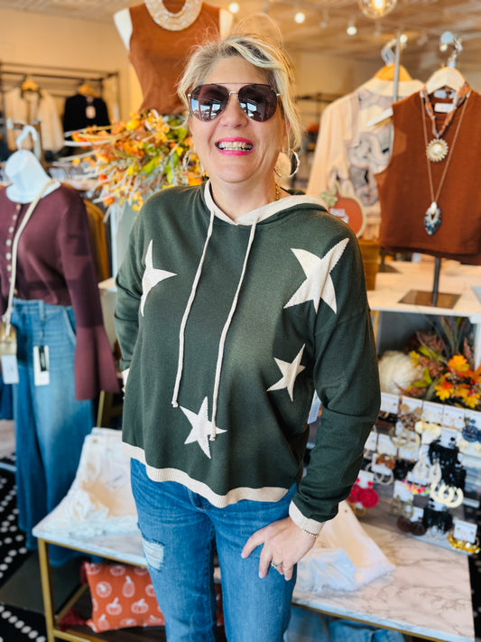 SIX FIFTY STAR GRAPHIC HOODIE