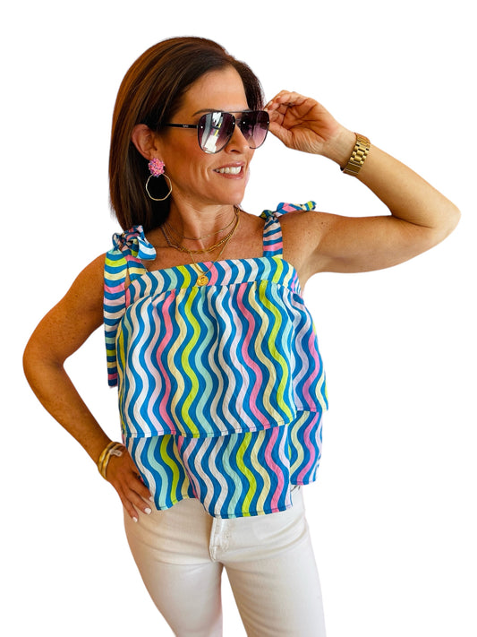 MICHELLE MCDOWELL SADIE CAPRI CRUSH TOP