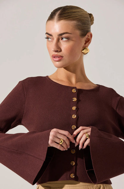 ASTR THE LABEL NYLAH CARDIGAN