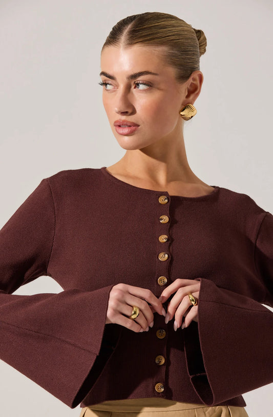 ASTR THE LABEL NYLAH CARDIGAN