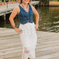 CROPPED FITTED VEST TOP