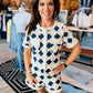DIAMOND PATTERN CROCHET SHORT