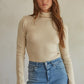 BY TOGETHER MERCER LONG SLEEVE TURTLENECK