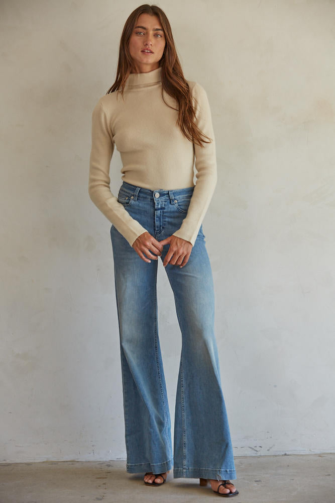 BY TOGETHER MERCER LONG SLEEVE TURTLENECK