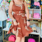 CIEBON PANELED MINI DRESS
