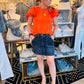 LIVERPOOL TRIPLE NEEDLE CARGO SKIRT