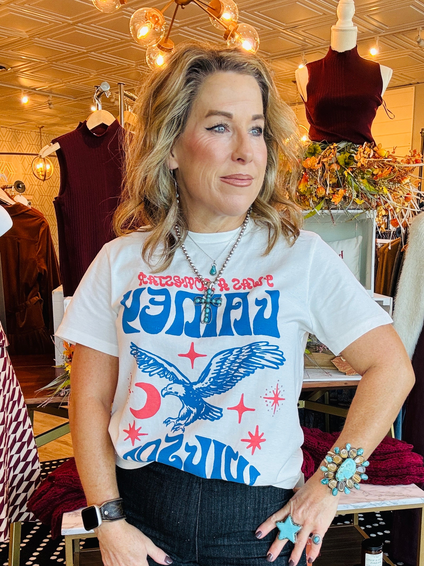 WRANGLER LAINEY WILSON LONESTAR TEE