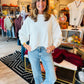 FREE PEOPLE MID RISE RISK TAKER JEANS