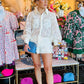 CIEBON JACQUARD BUTTON DOWN SHIRT