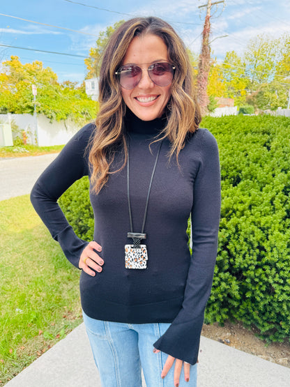SIX FIFTY JUSTINE  NOVELTY CUFF SWEATER