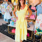 TIE STRAP RUFFLE TIERED DRESS