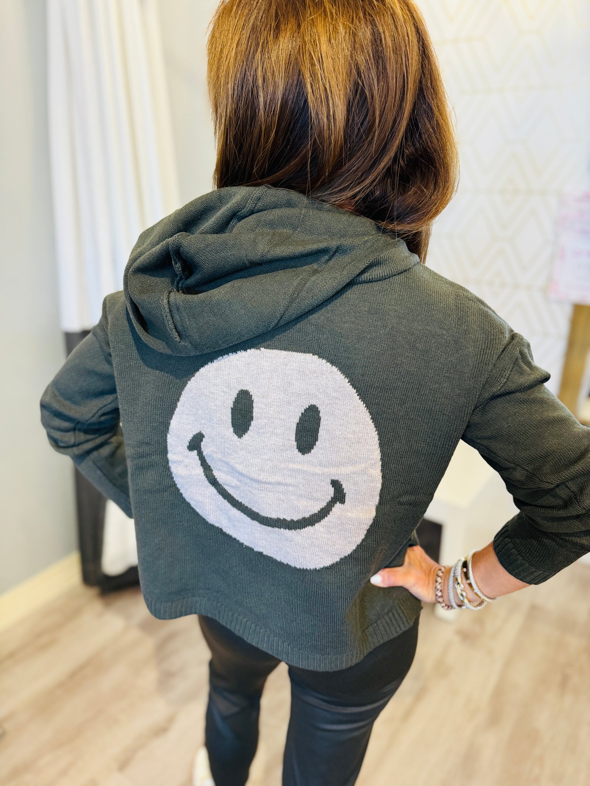 SIX FIFTY SMILEY GOOD MOOD HOODIE