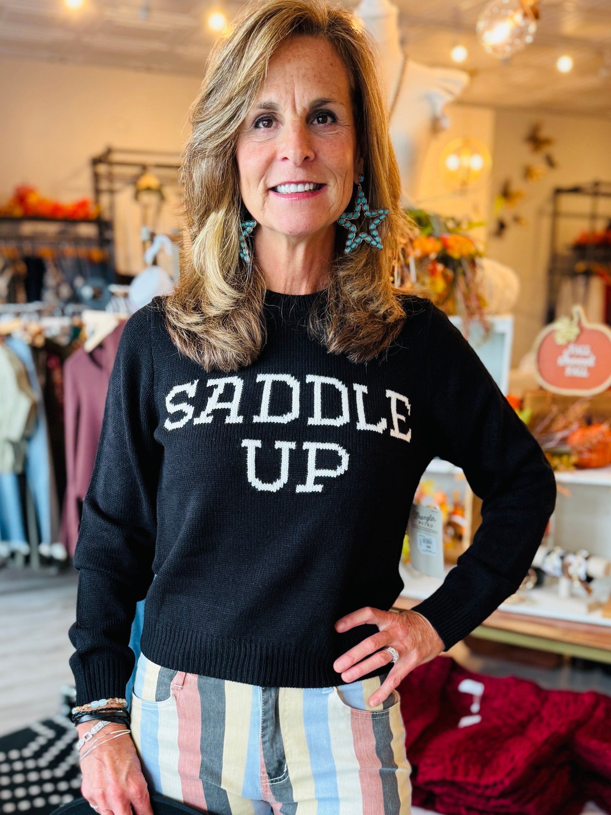 WRANGLER SADDLE UP SWEATER