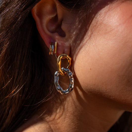 ALCO DUALITY EARRINGS INTERMIX
