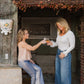 WRANGLER LAINEY WILSON FLARE GLITTER JEANS
