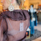 THML RUFFLE V NECK BLOUSE