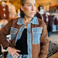 KNIT & DENIM JACKET