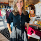 MID SLV BUTTON UP DRESS