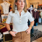 LUCY PARIS CALLAN KNIT TOP
