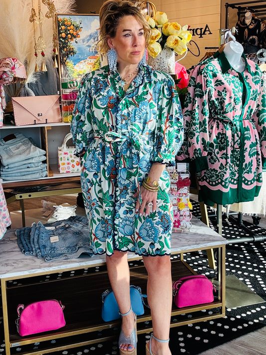 UNCLE FRANK SCALLOP NIGHTINGALE  DRESS