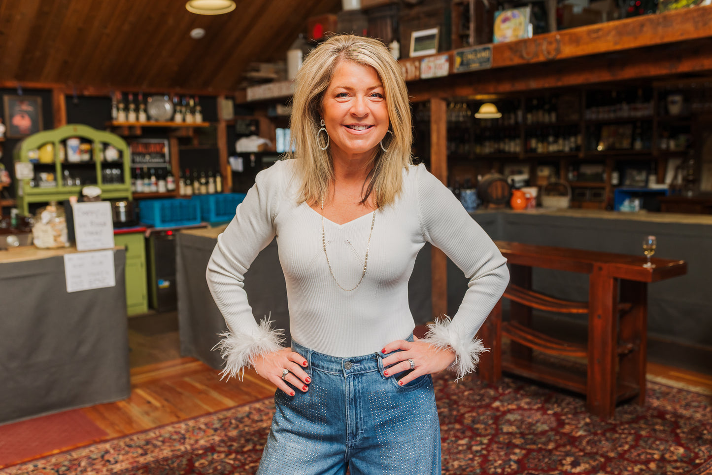 FEATHER LONG SLV BODYSUIT