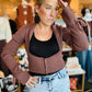 RIBBED KNIT CARDIGAN