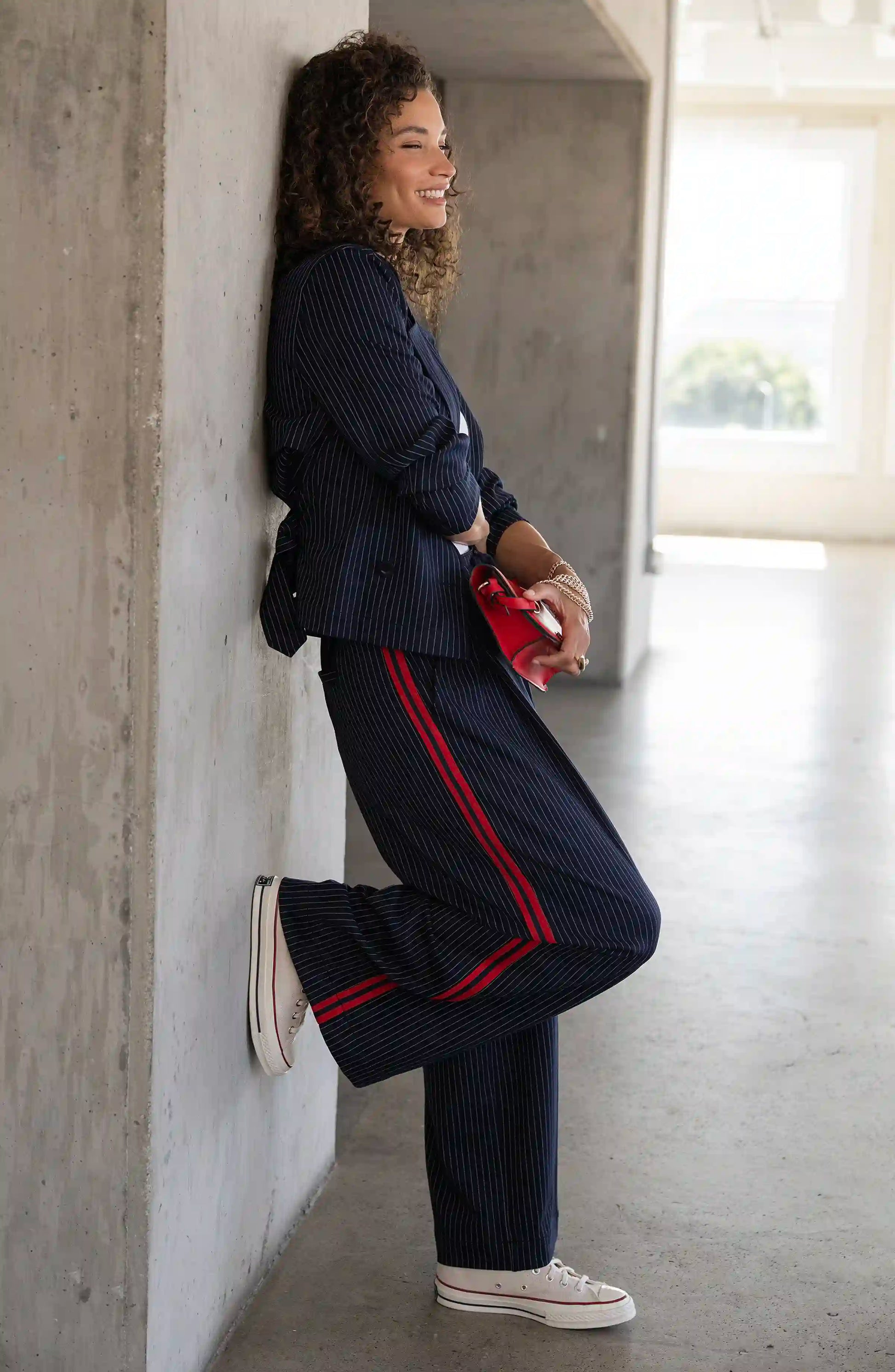 LIVERPOOL CROPPED TRENCH JACKET