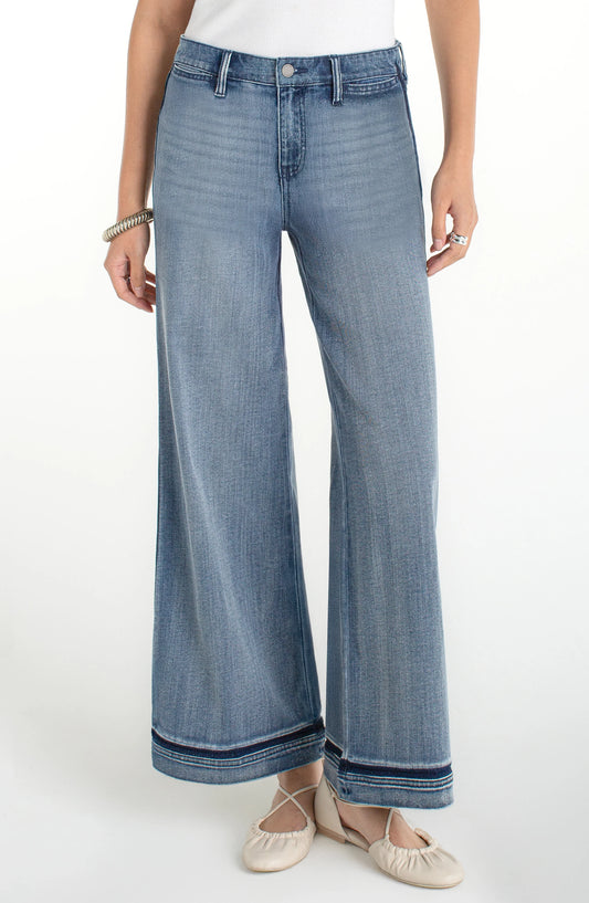 LIVERPOOL ULTRA WIDE LEG JEANS