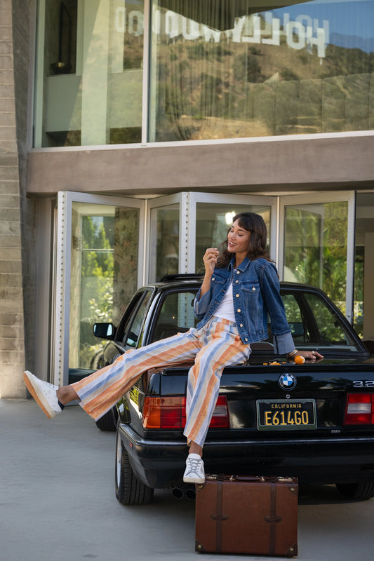 LIVERPOOL PULL ON WIDE LEG PANT
