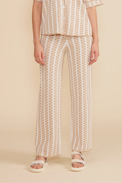 LUCY PARIS TAHITI KNIT PANT