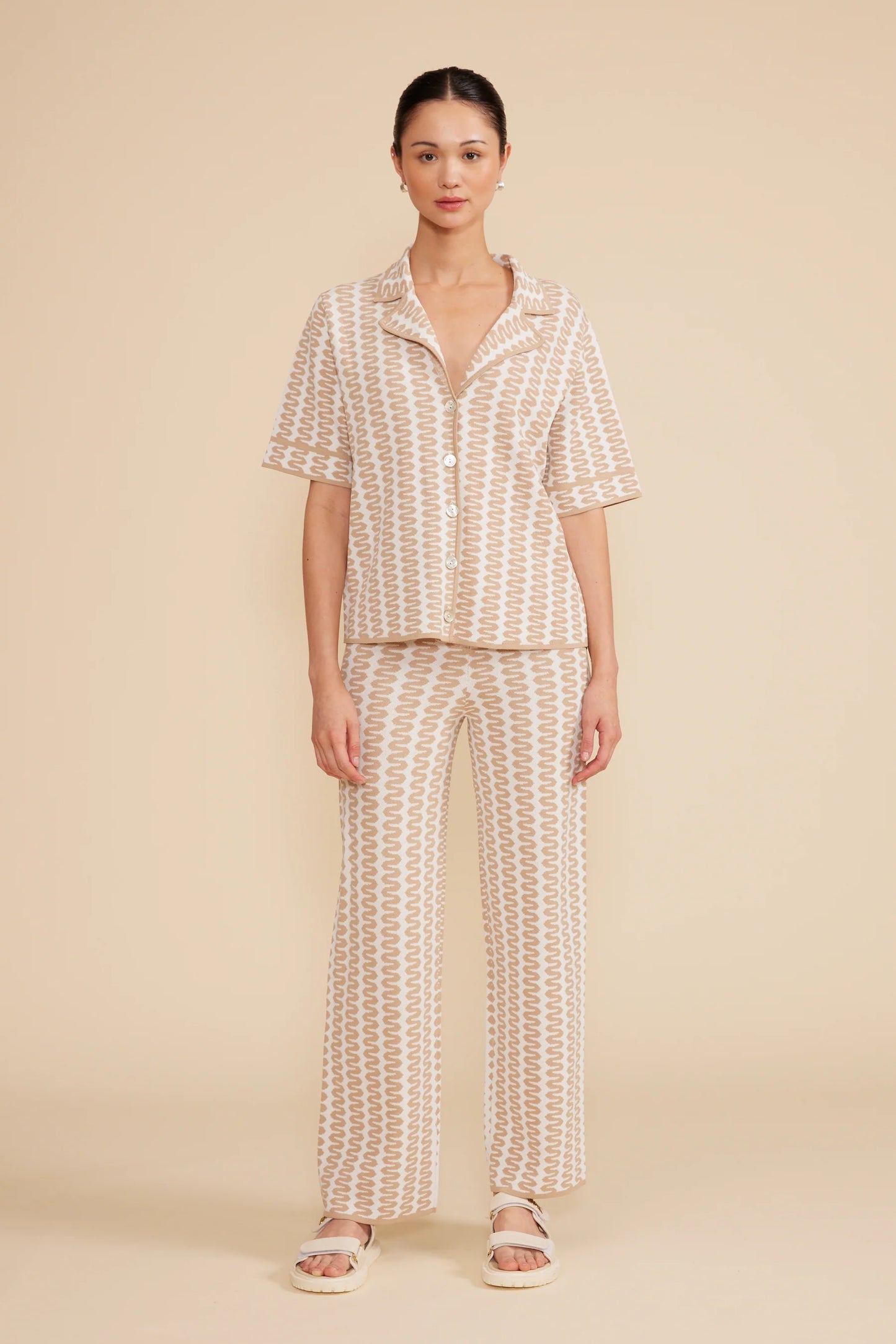 LUCY PARIS FIJI KNIT SHIRT