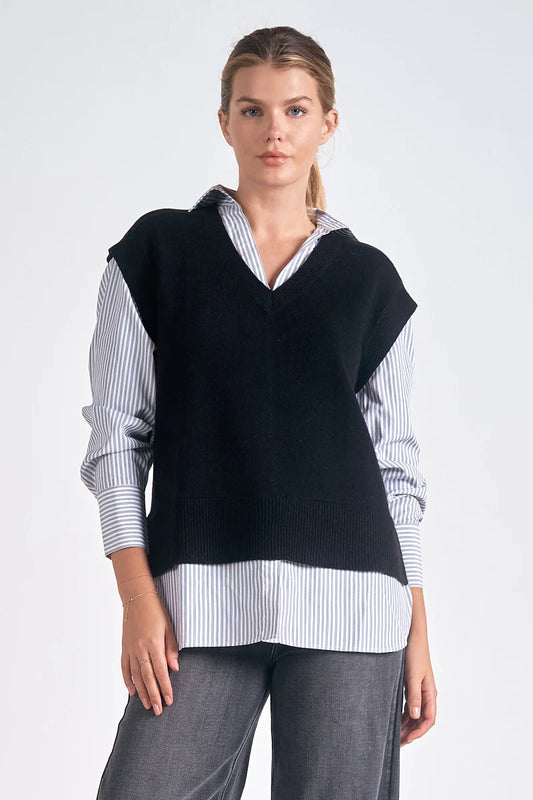 ELAN ESSEX SWEATER TOP