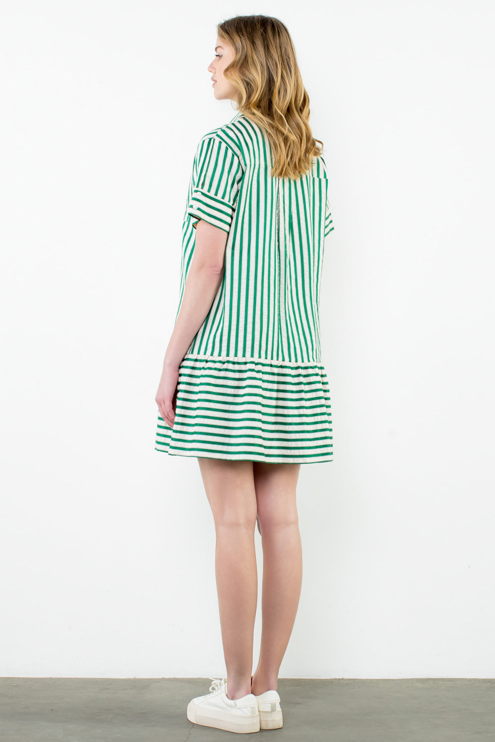 THML STRIPED ANYWHERE DRESS