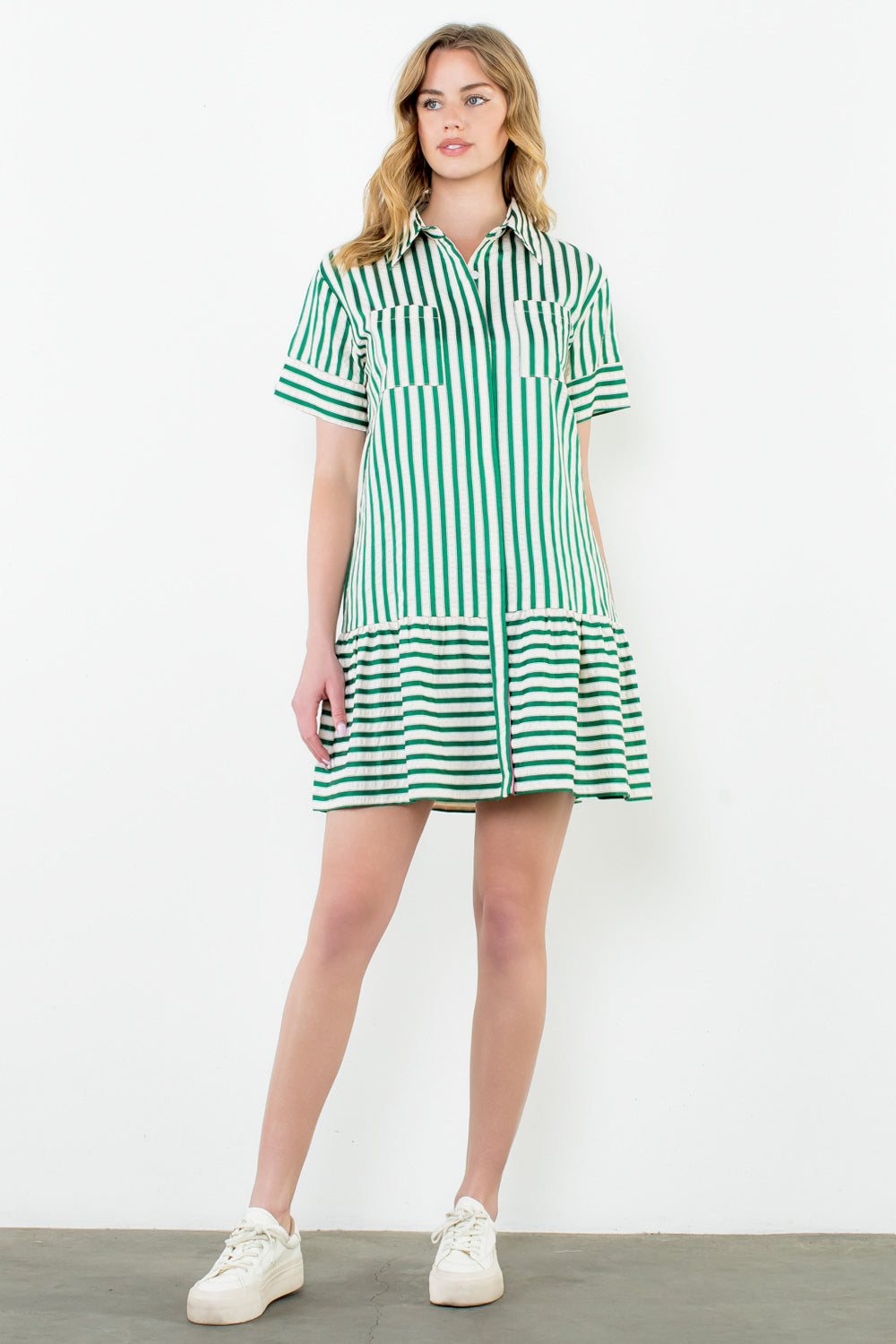 THML STRIPED ANYWHERE DRESS