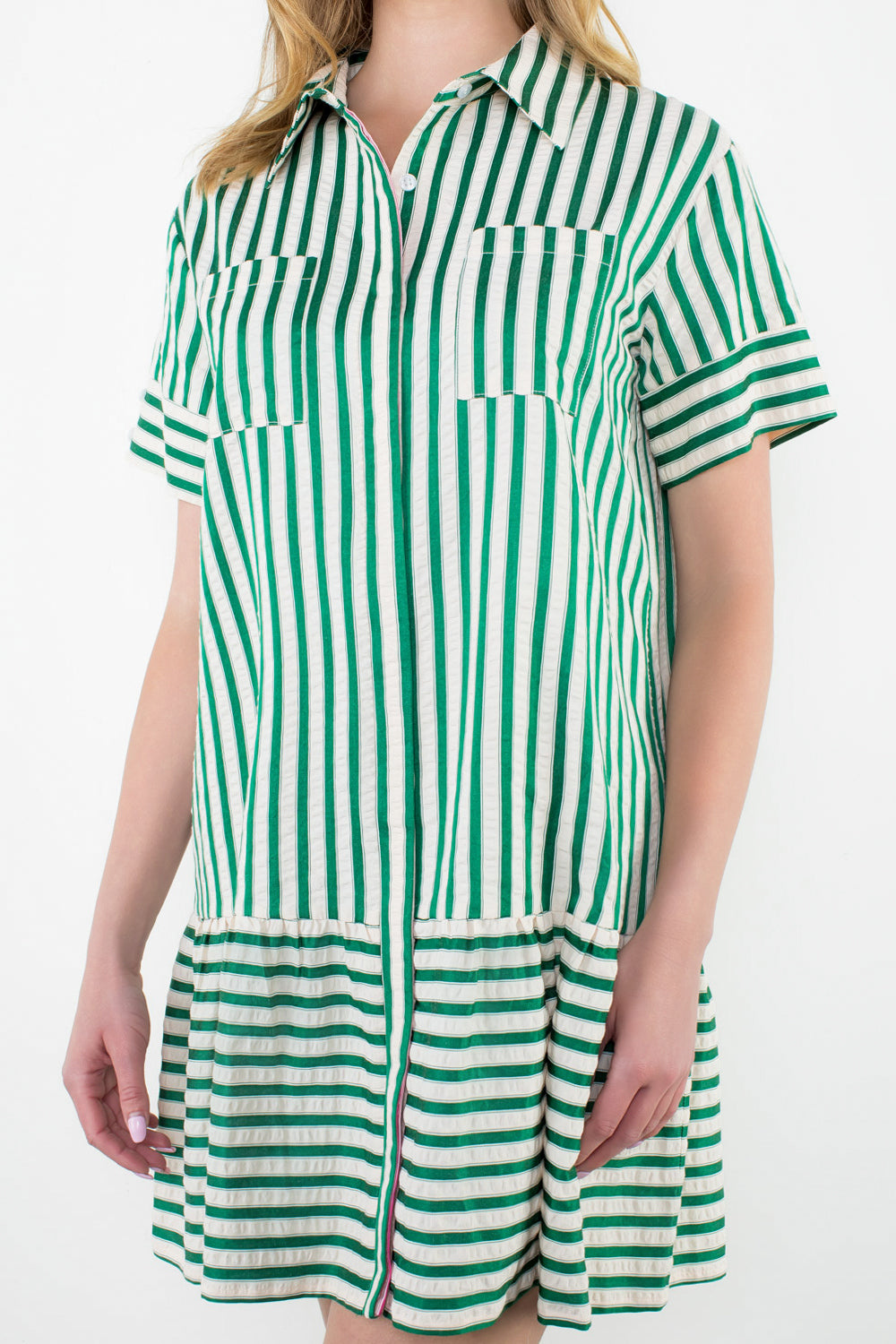 THML STRIPED ANYWHERE DRESS