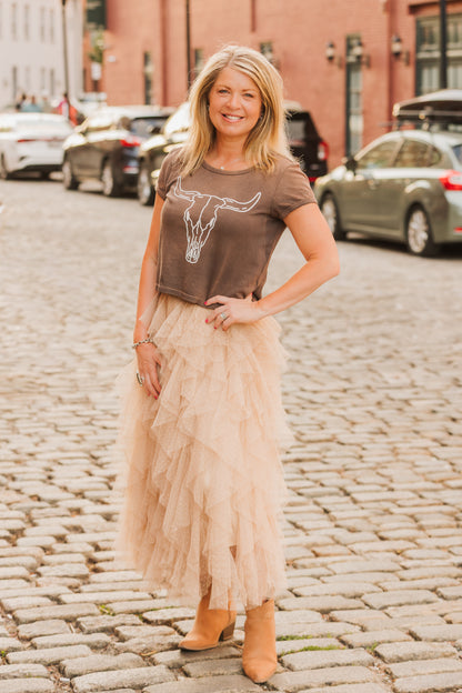 LONGHORN TEE