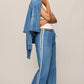Z SUPPLY SIDELINES DENIM TRACK PANT
