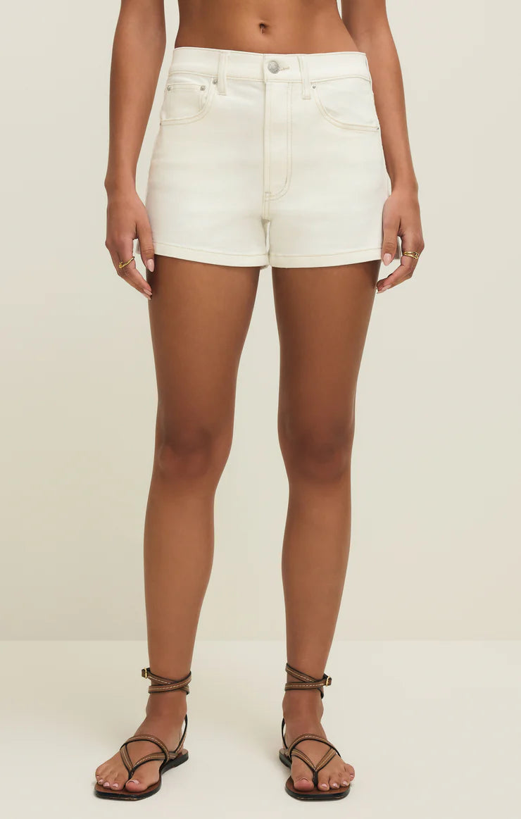 Z SUPPLY CAMILA HIGH RISE A LINE SHORT