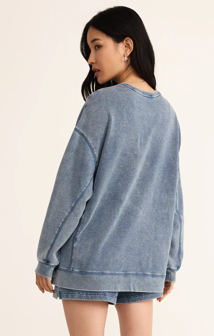 Z SUPPLY KNIT DENIM WEEKENDER