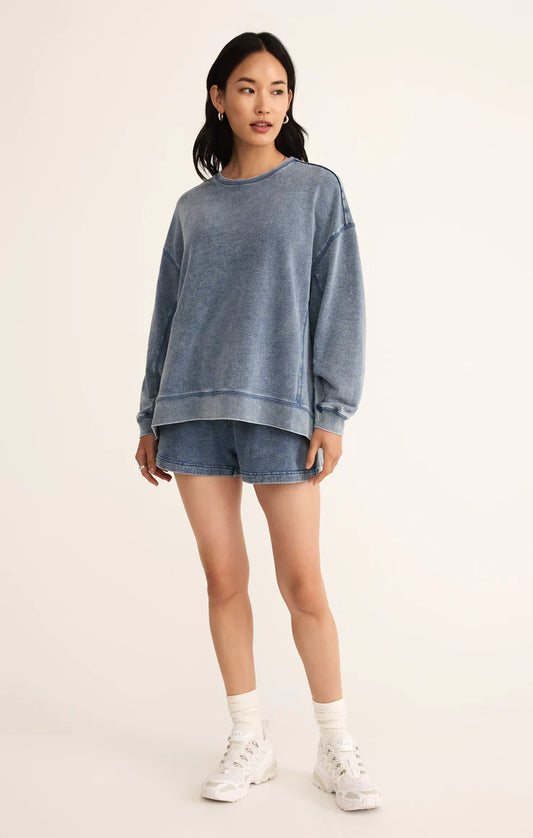 Z SUPPLY KNIT DENIM WEEKENDER