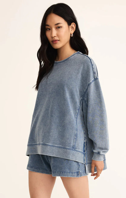 Z SUPPLY KNIT DENIM WEEKENDER
