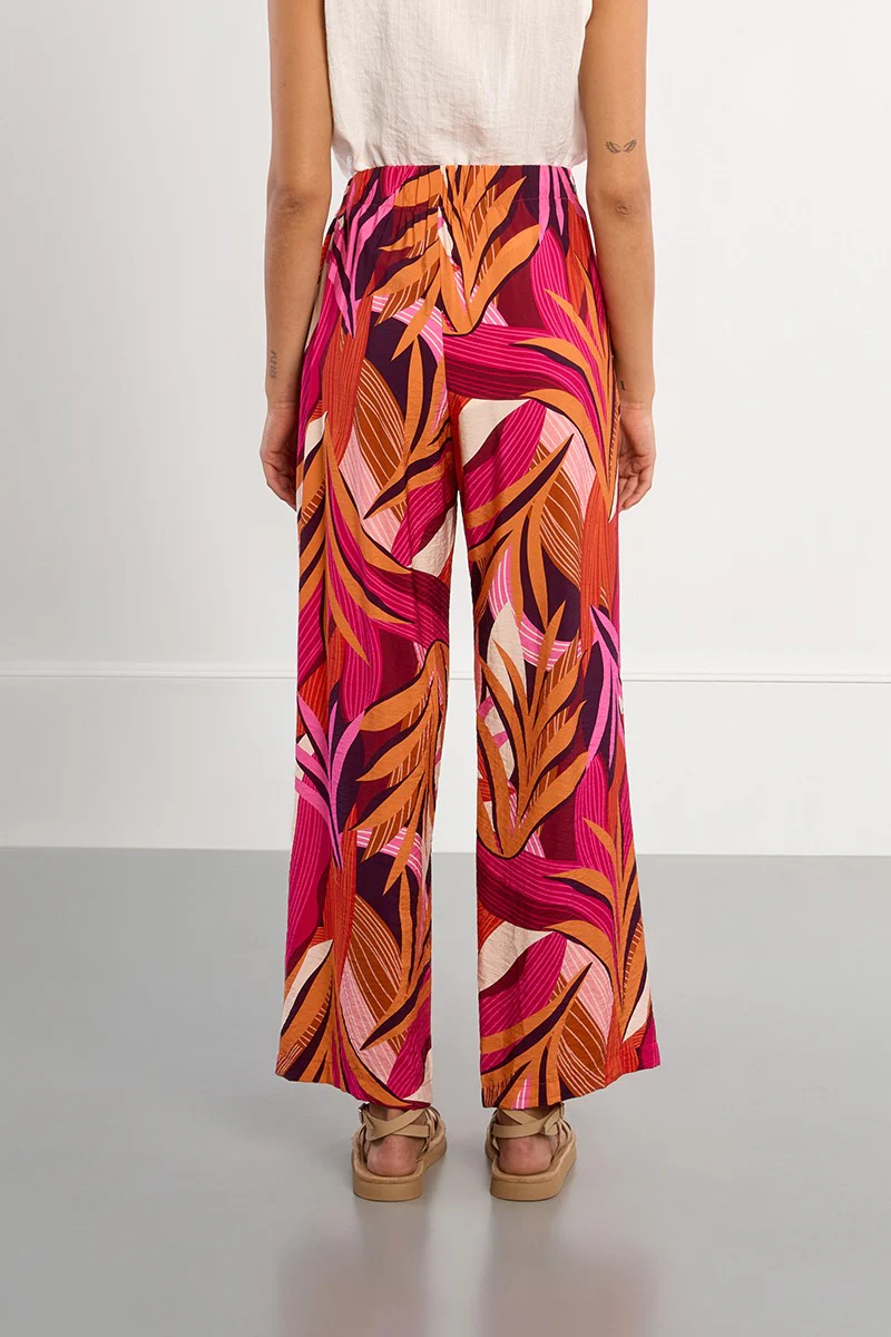 MOLLY BRACKEN PALM LEAF PANT