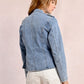OFFICIER STYLE DENIM JACKET