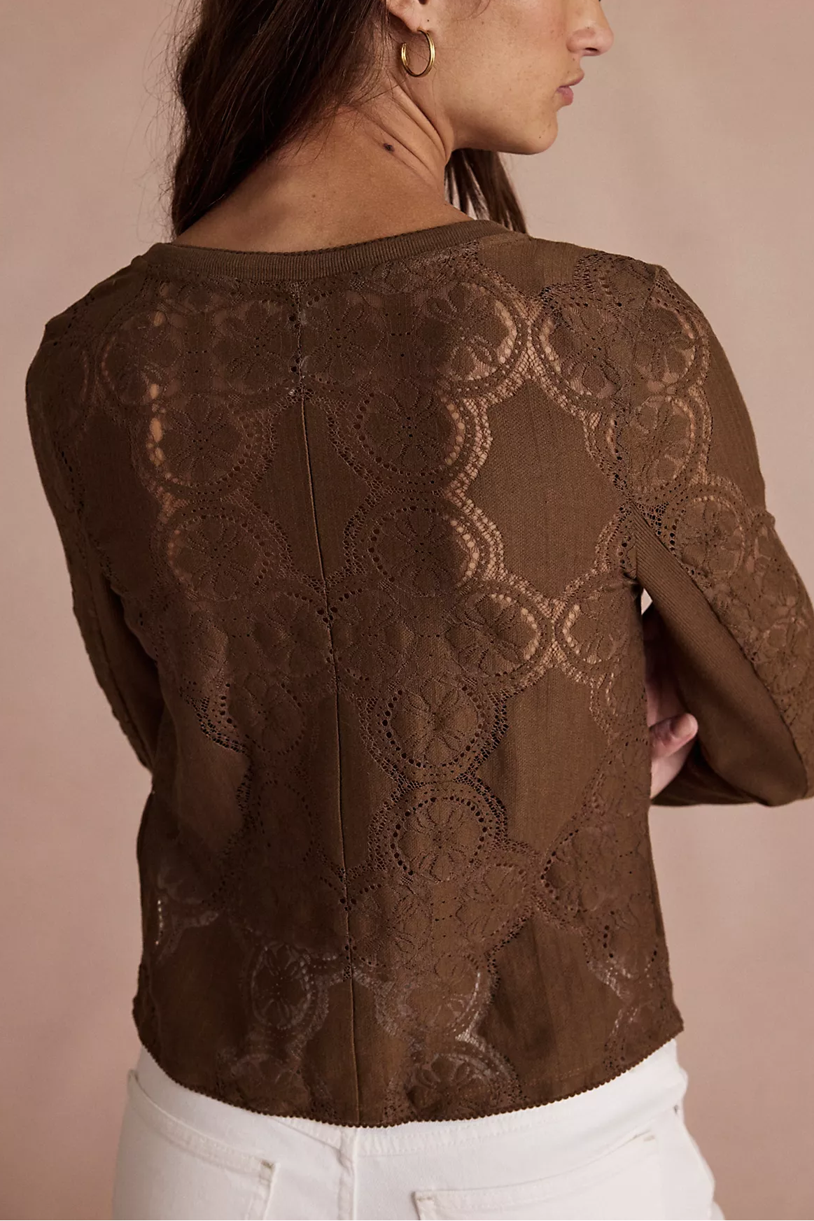 FREE PEOPLE JAE KNIT LONG SLEEVE TOP