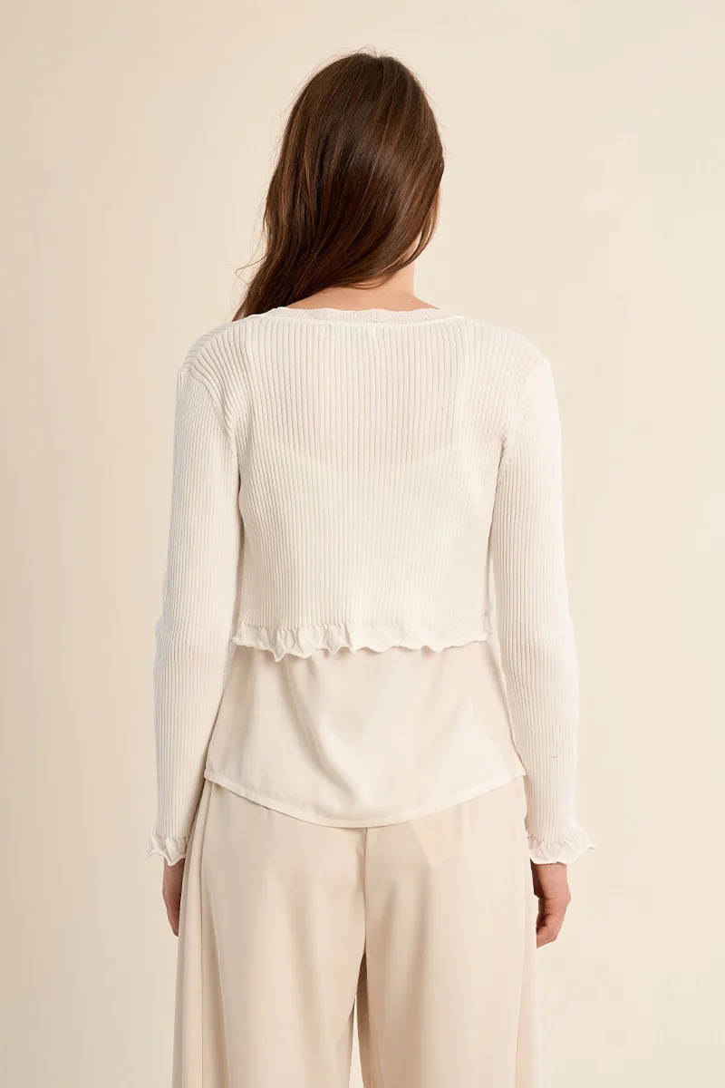 MOLLY BRACKEN KNIT CARDIGAN