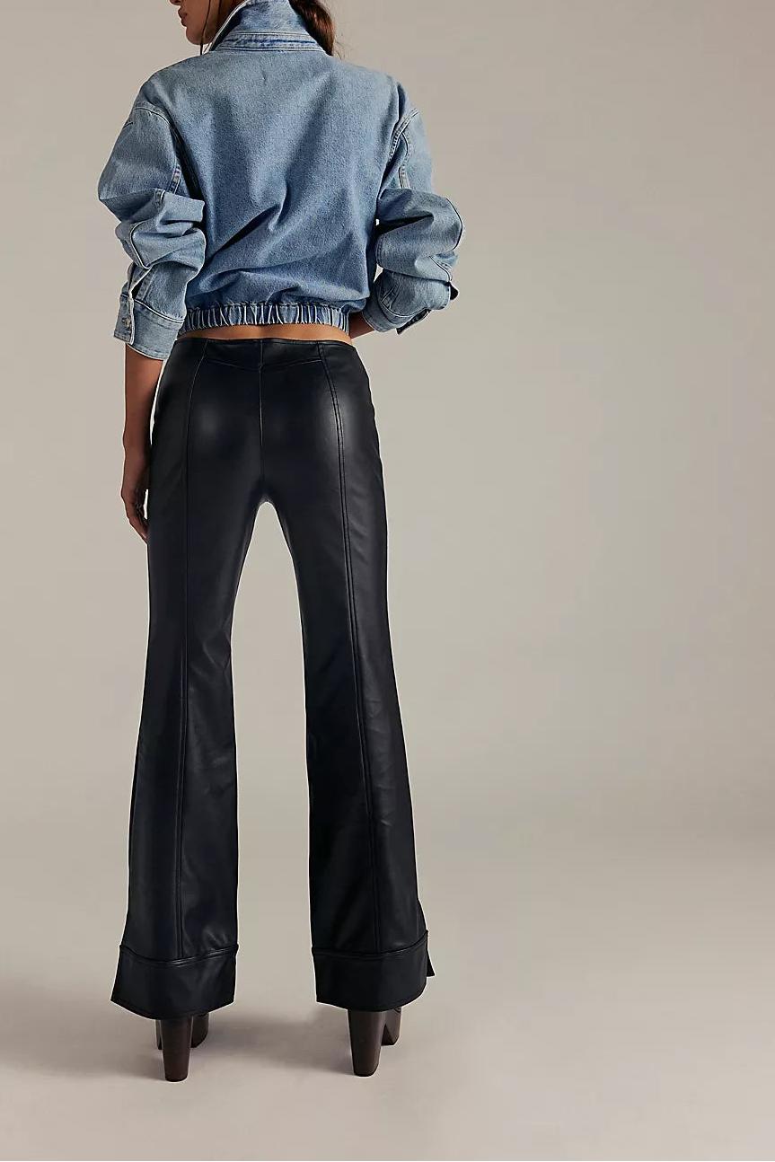 FREE PEOPLE GLOW UP VEGAN PANT