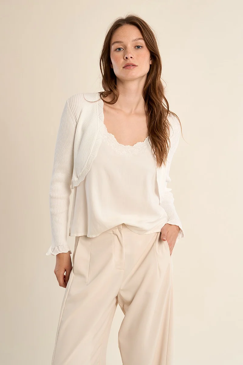 MOLLY BRACKEN KNIT CARDIGAN